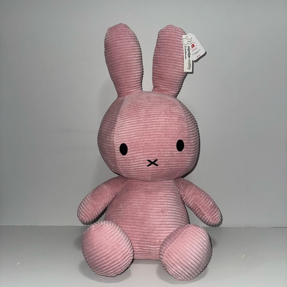 Miffy ECO CORDUROY PLUSH PINK 20”